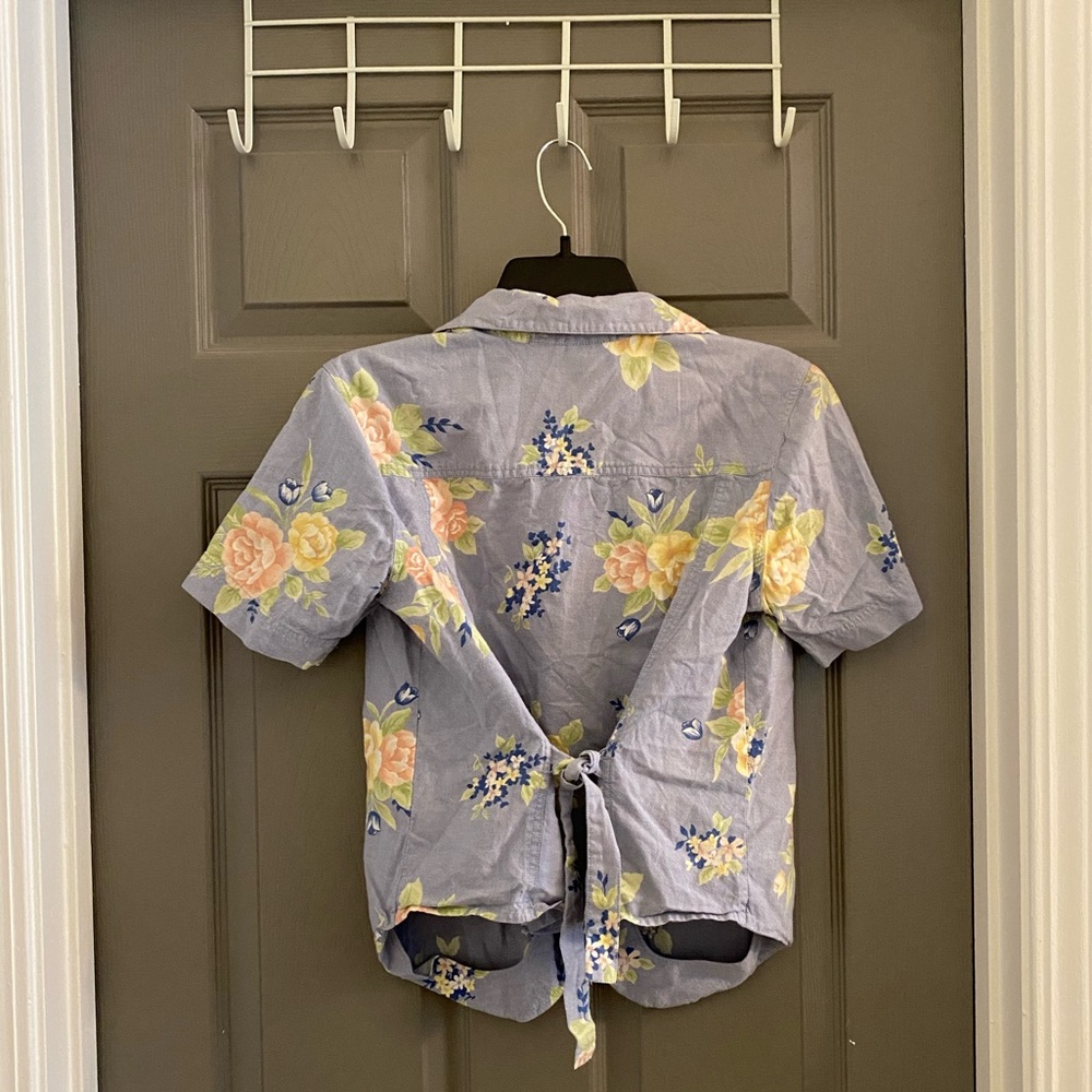Blue Floral Matching Set - Picture 3 of 7